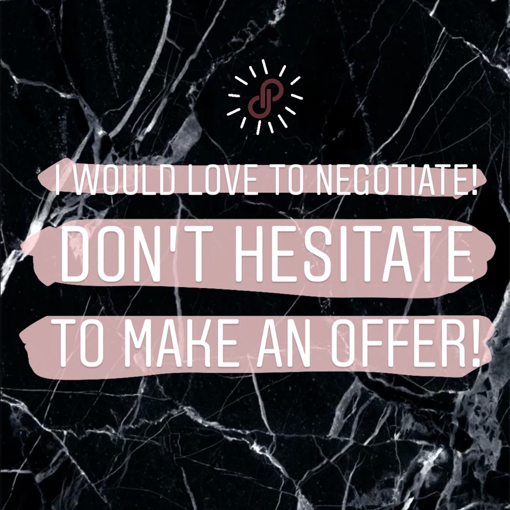 Make me an offer I have no problem negotiating!🖤